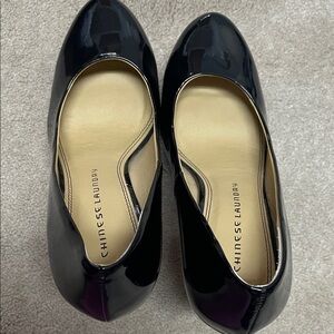 Chinese Laundry Women's Black Patent heels NEVER WORN